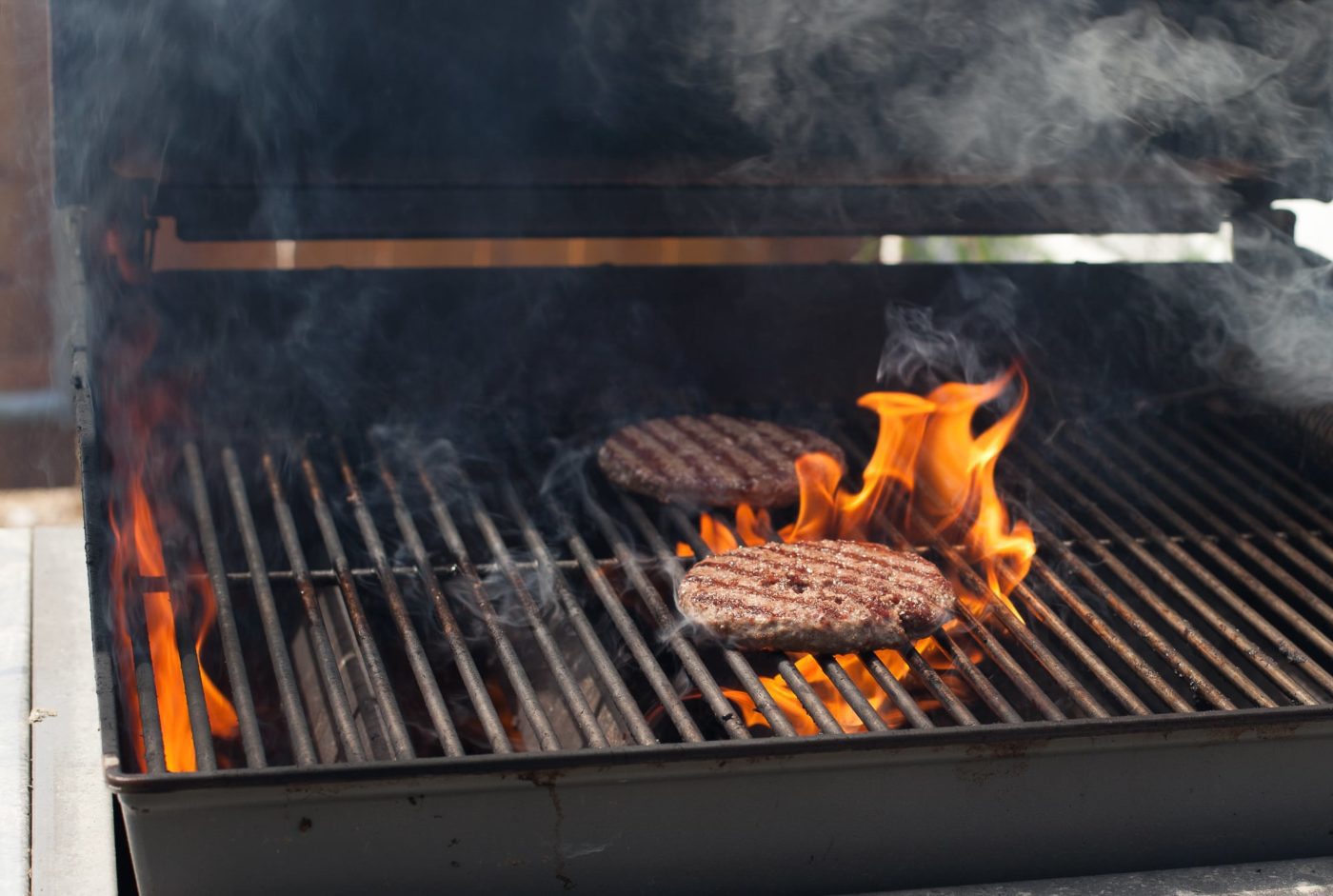 How to Put Out a Grease Fire on a Grill
