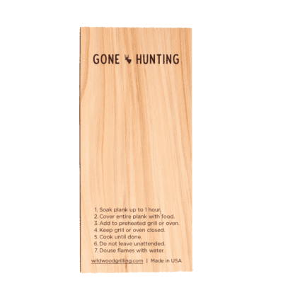 Gone Hunting Grilling Planks (5x11): 2-Pack
