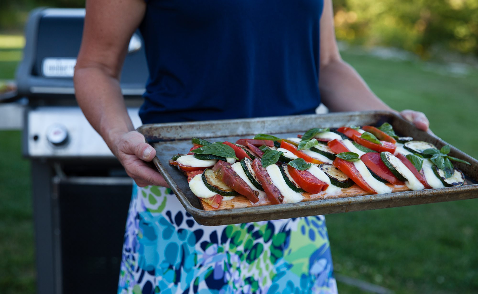 zucchini caprese