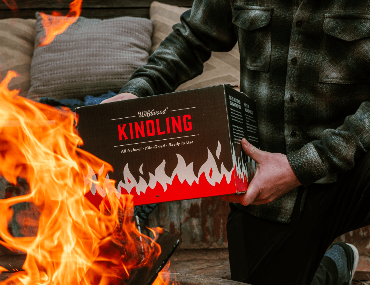 Cedar Kindling for building fires
